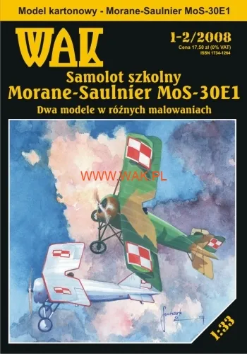 Papierový model - Morane-Saulnier MoS-30E1 (dva modely)