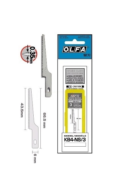 Náhradná Píla Olfa KB4-NS 3ks