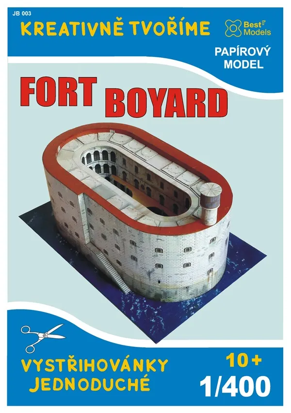 Papierový model - Pevnosť Boyard