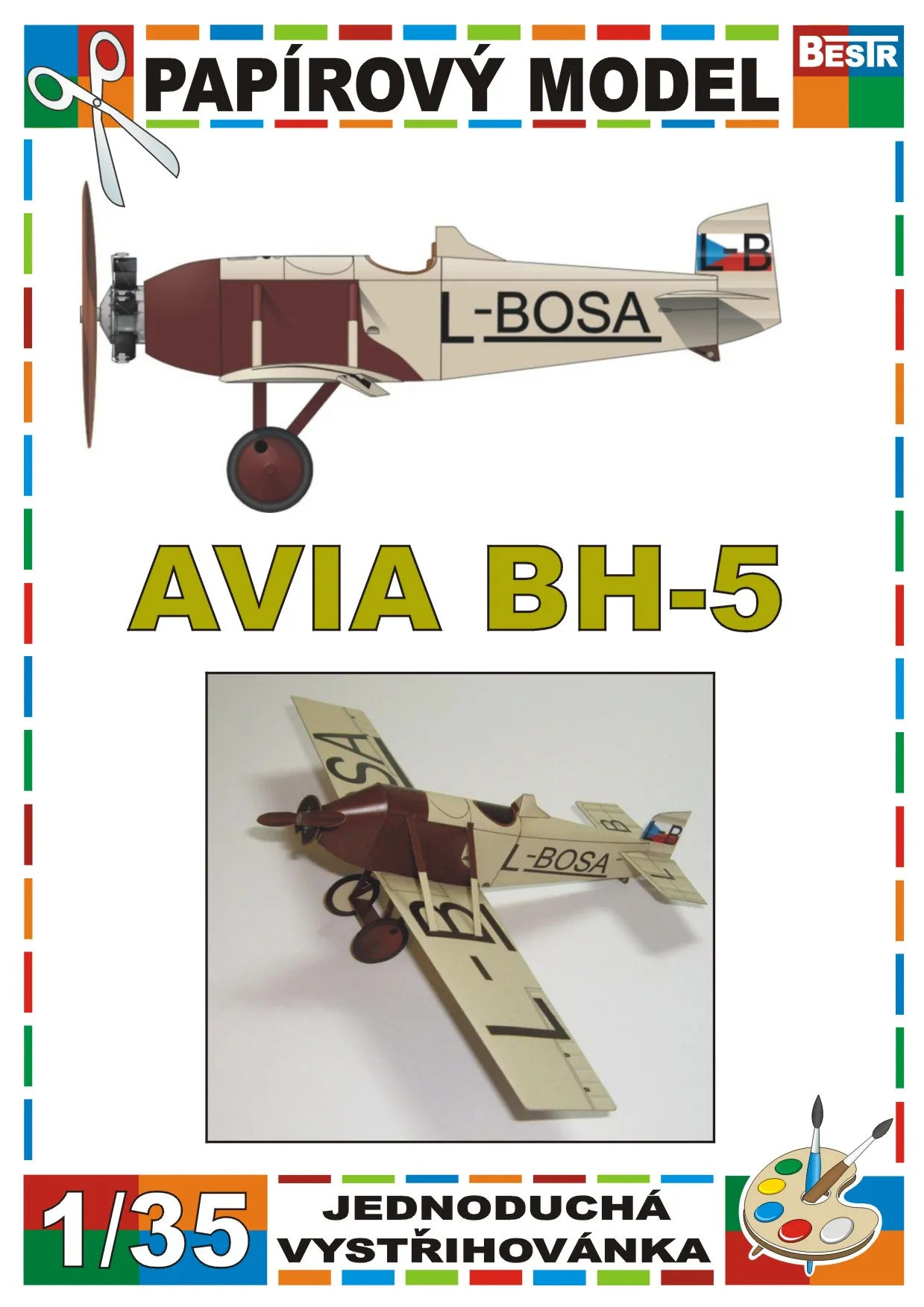 Papierový model - Avia BH-5