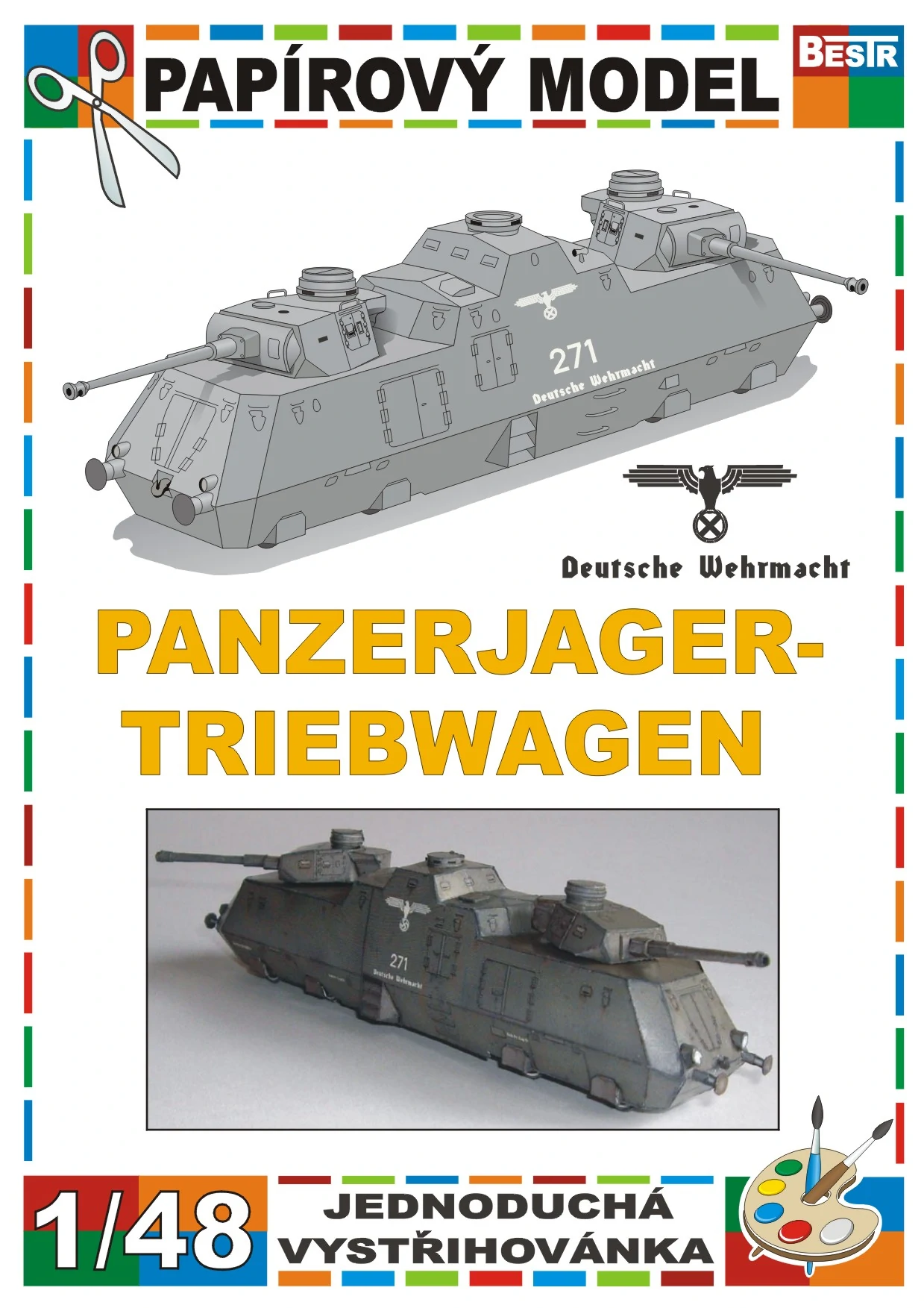 Papierový model - Panzerjager-triebwagen