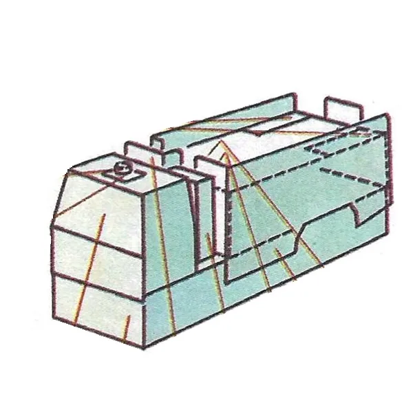 Papierový model Minibox Tatra 815 - CAS32