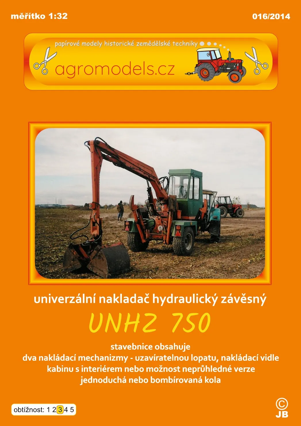 Papierový model UNHZ 750