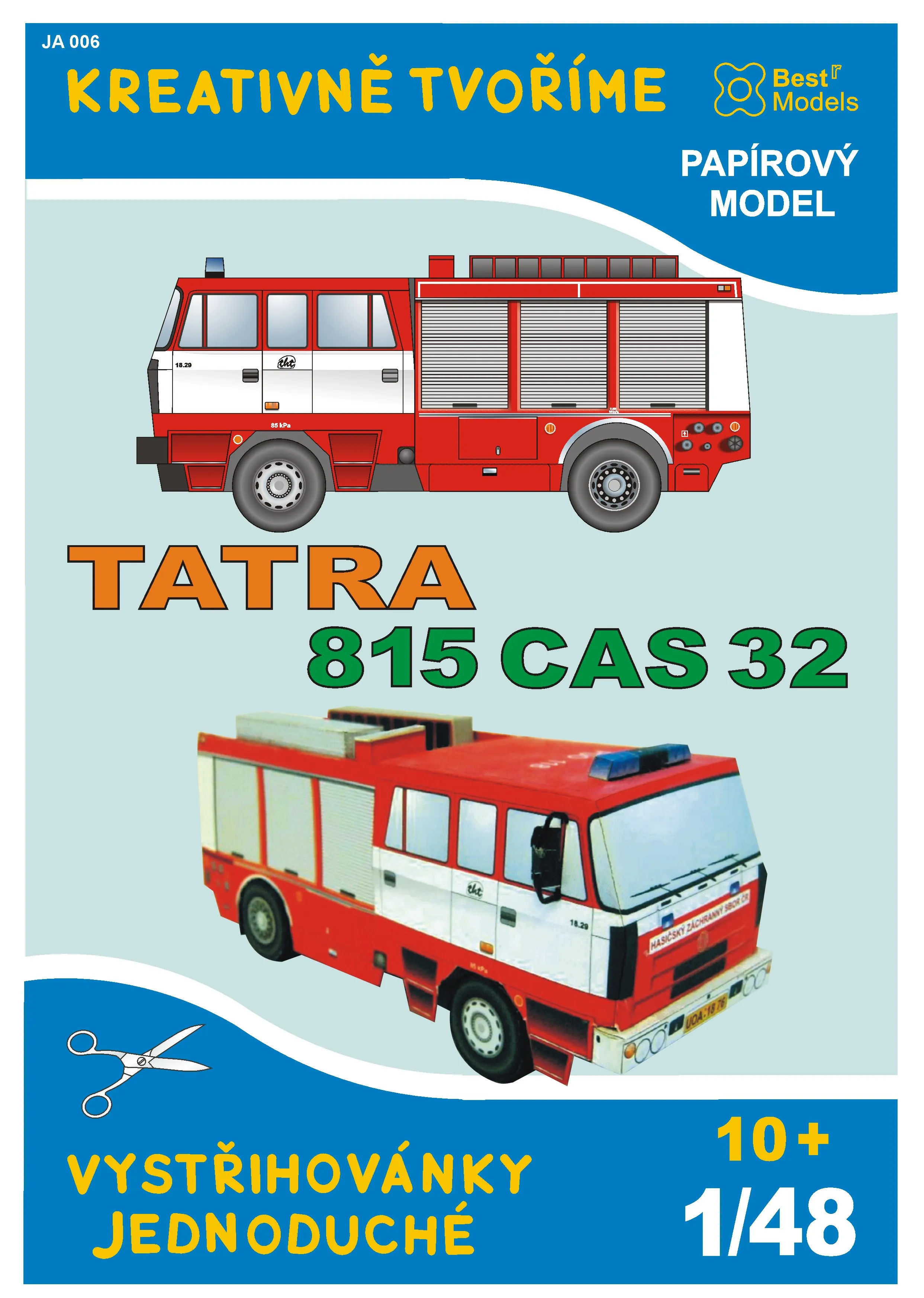 Papierový model - Tatra 815 CAS 32