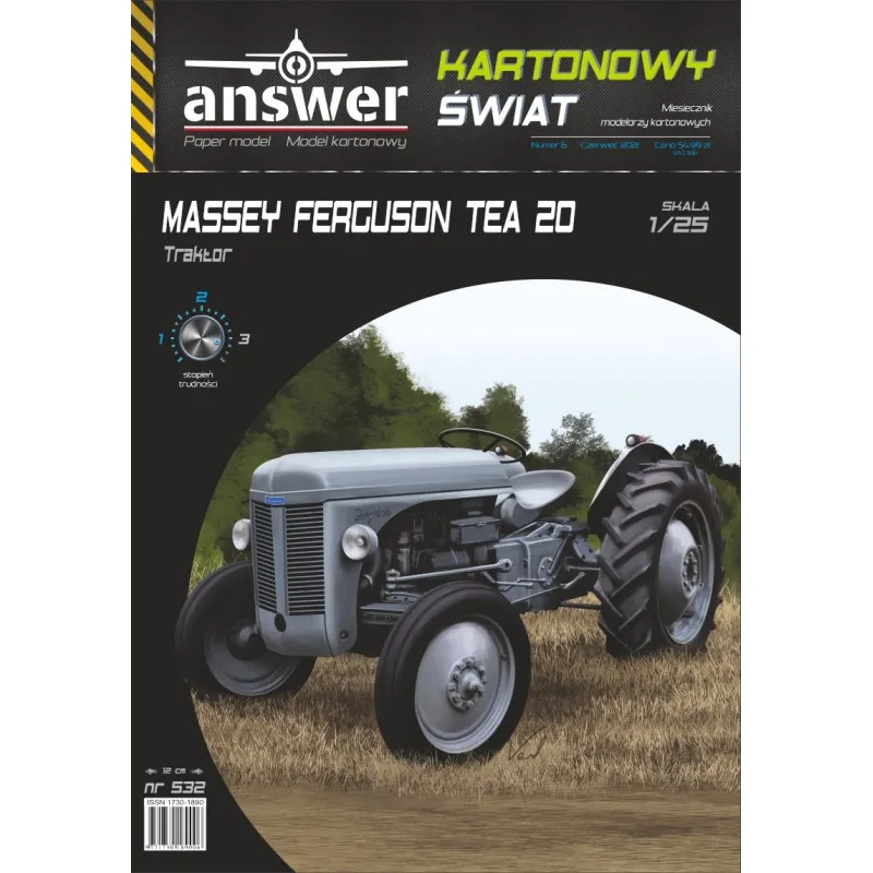 Papierový model - Massey Ferguson TEA 20