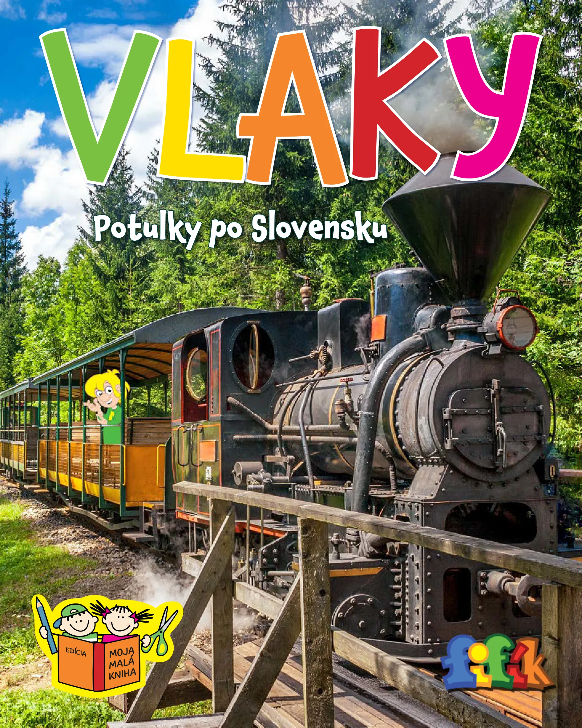 Kniha VLAKY / Potulky po Slovensku