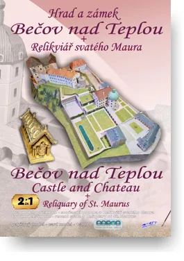 Papierový model - Hrad a zámok Bečov nad Teplou + Relikviár sv. Maura