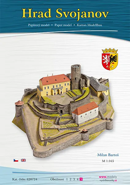 Papierový model Hrad Svojanov – 2. vydanie