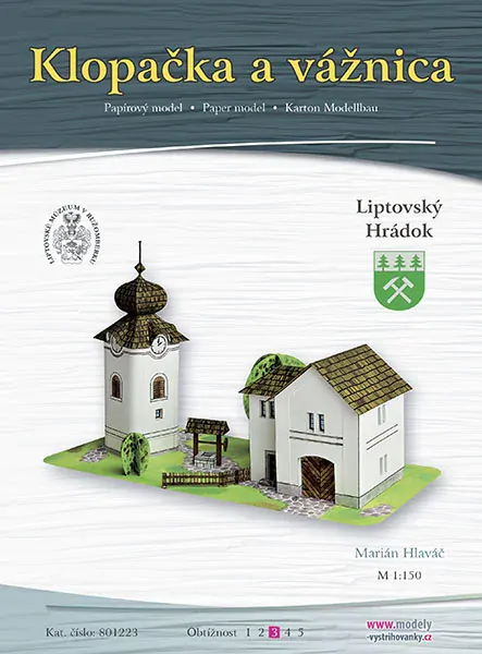 Papierový model Klopačka a vážnica – Liptovský Hrádok