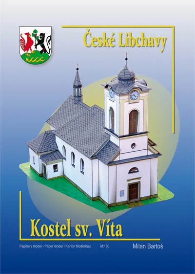 Papierový model Kostol sv. Víta - České Libchavy