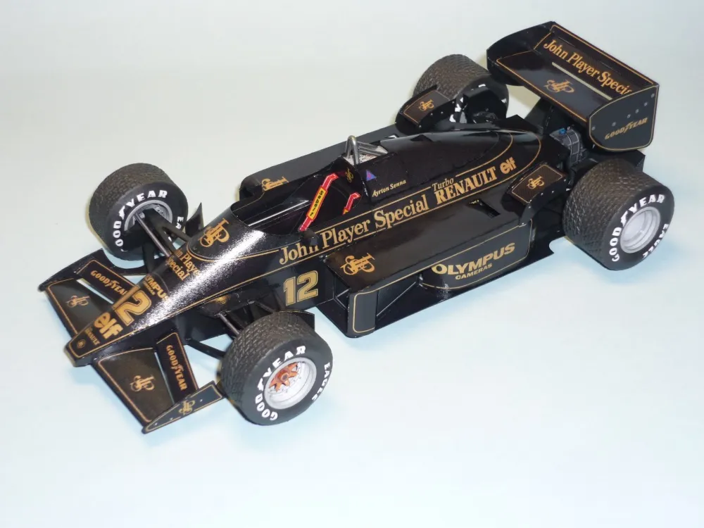 Papierový model Lotus 97T GP Port 85 + Laser