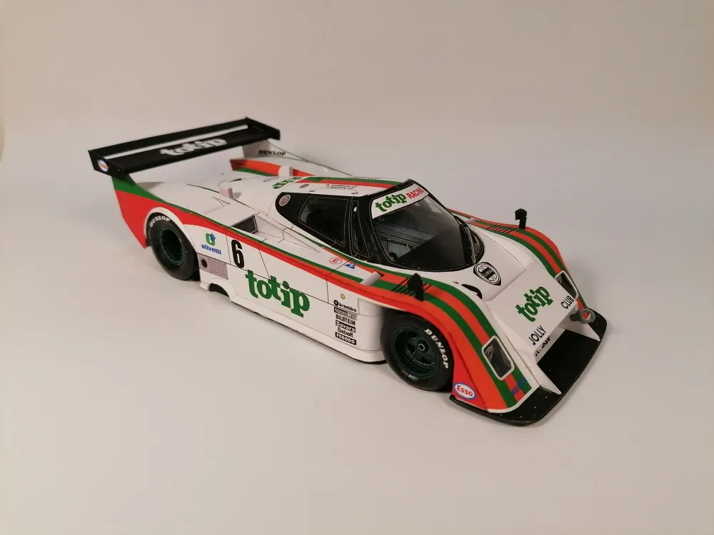 Papierový model Lancia LC2 Totip 1000km Monza 1984