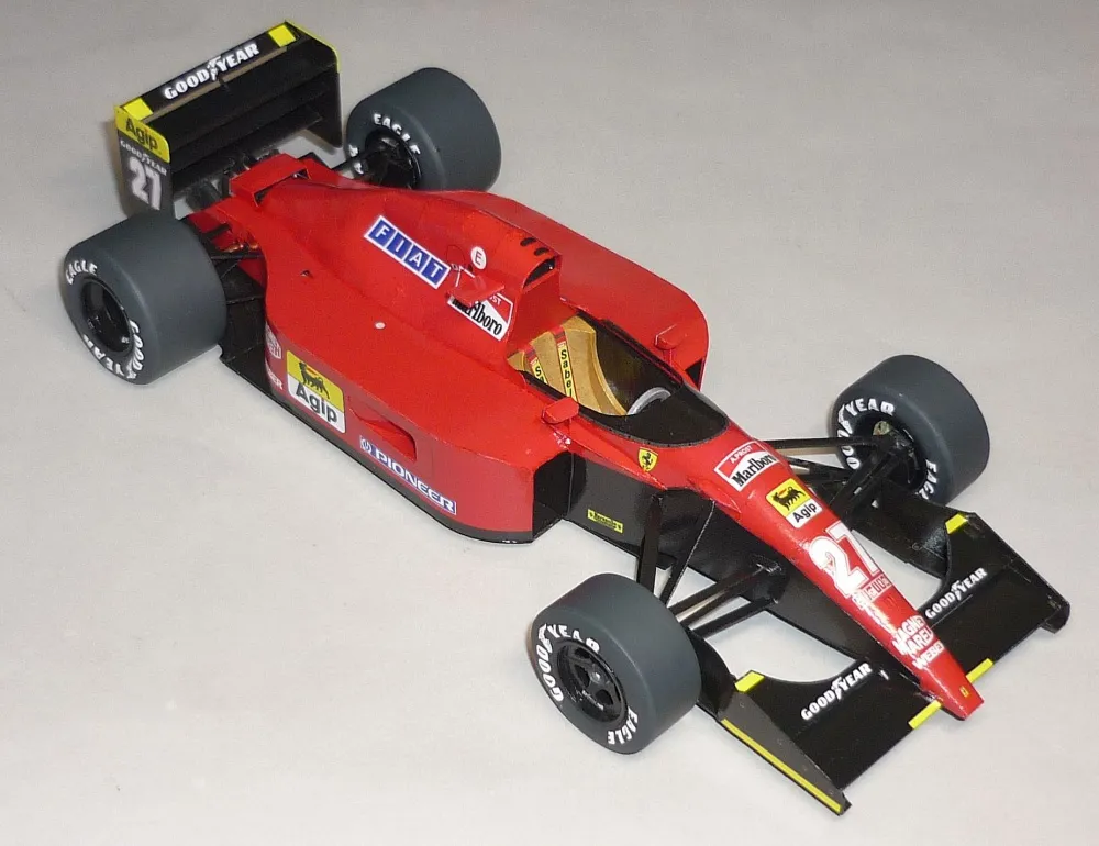 Papierový model Ferrari 643 GP Germany 1991