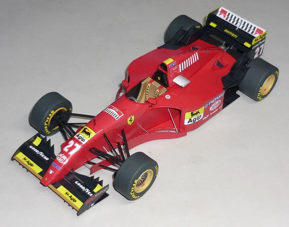 Papierový model Ferrari 412T2 GP Canada 1995