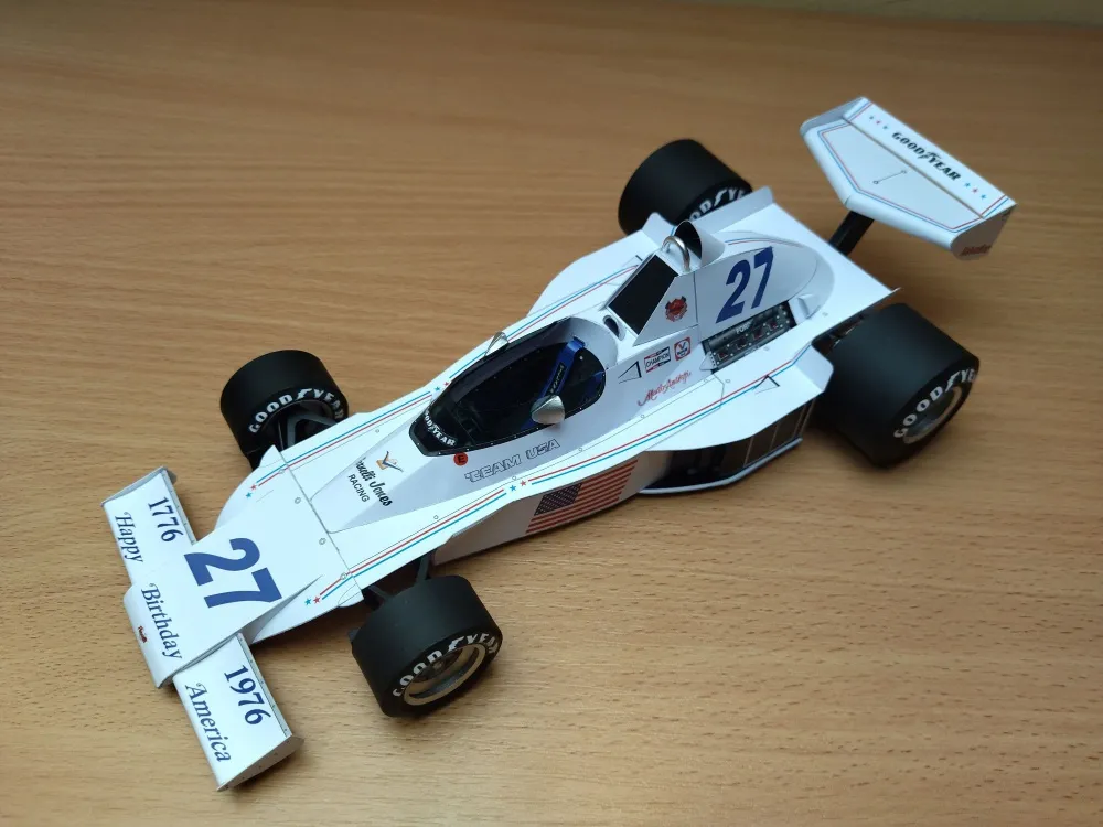 Papierový model Parrnelli VPJ04B GP Južná Afrika 1976