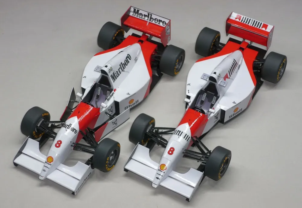 Papierový model McLaren MP 4/8 GP Austrália 1993 + Laser