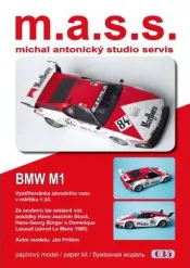 Papierový model BMW M1 Marlboro LM1980