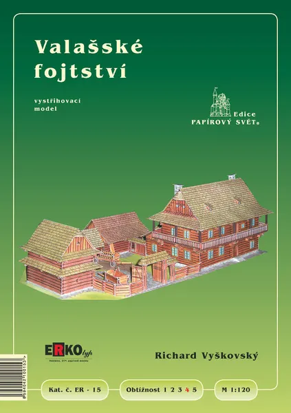 Papierový model - Valašské Fojství