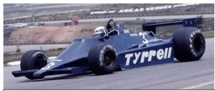 Papierový model Tyrrell 009 - Didier Pironi - Brazil GP 1979